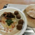 Hummus with Falafel